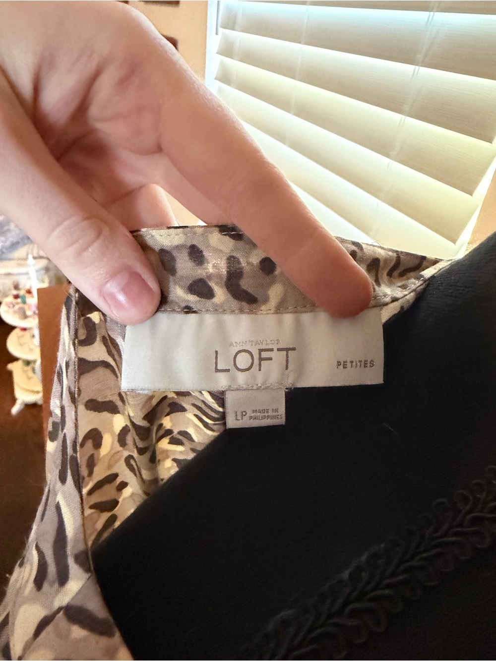 Leopard-Print Blouse - Picture 3 of 4